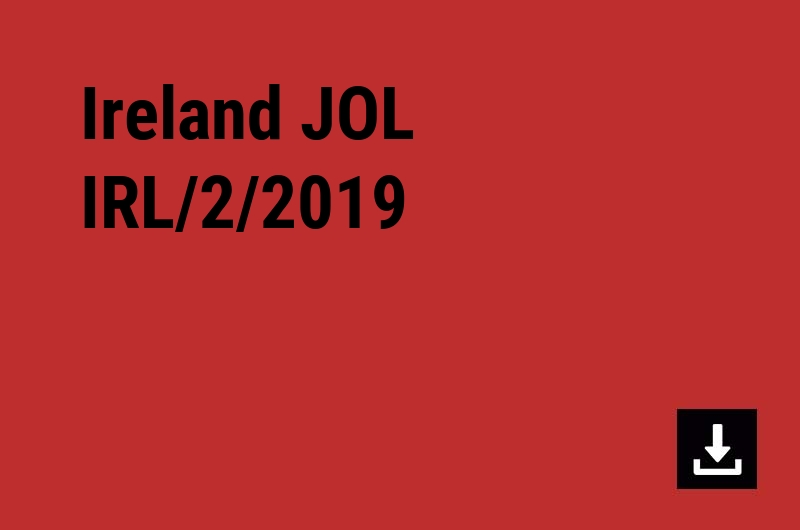 Ireland JOL IRL/2/2019